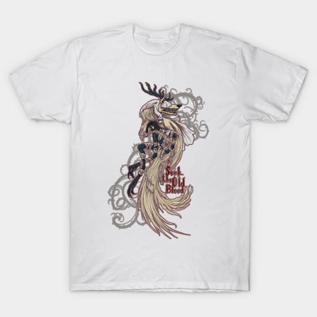 Vicar Amelia - Bloodborne (white dress version) T-Shirt by August